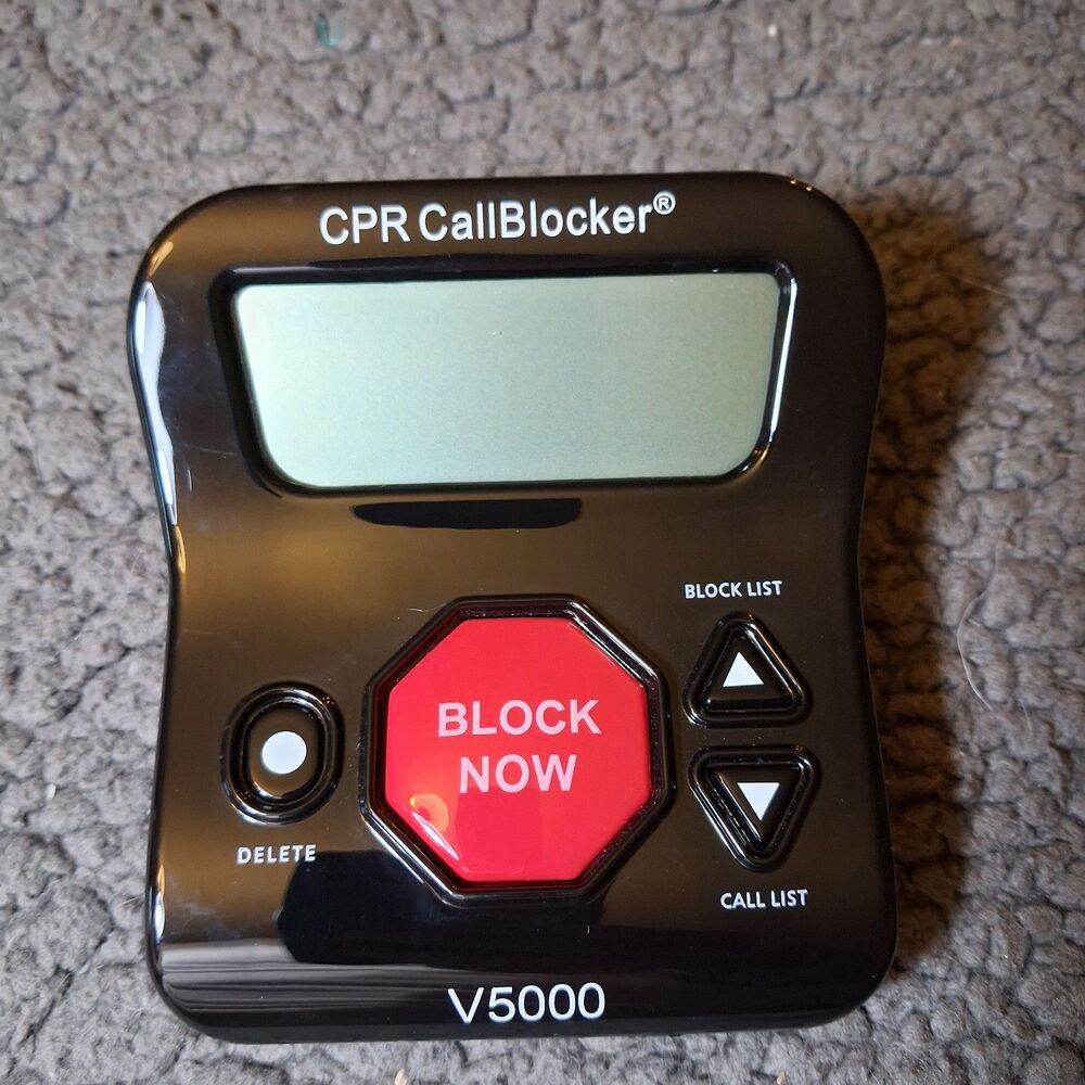 CPR V202 Call Blocker For Landline Phones w/Connecting Cable